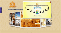 Desktop Screenshot of jaivilasmuseum.org